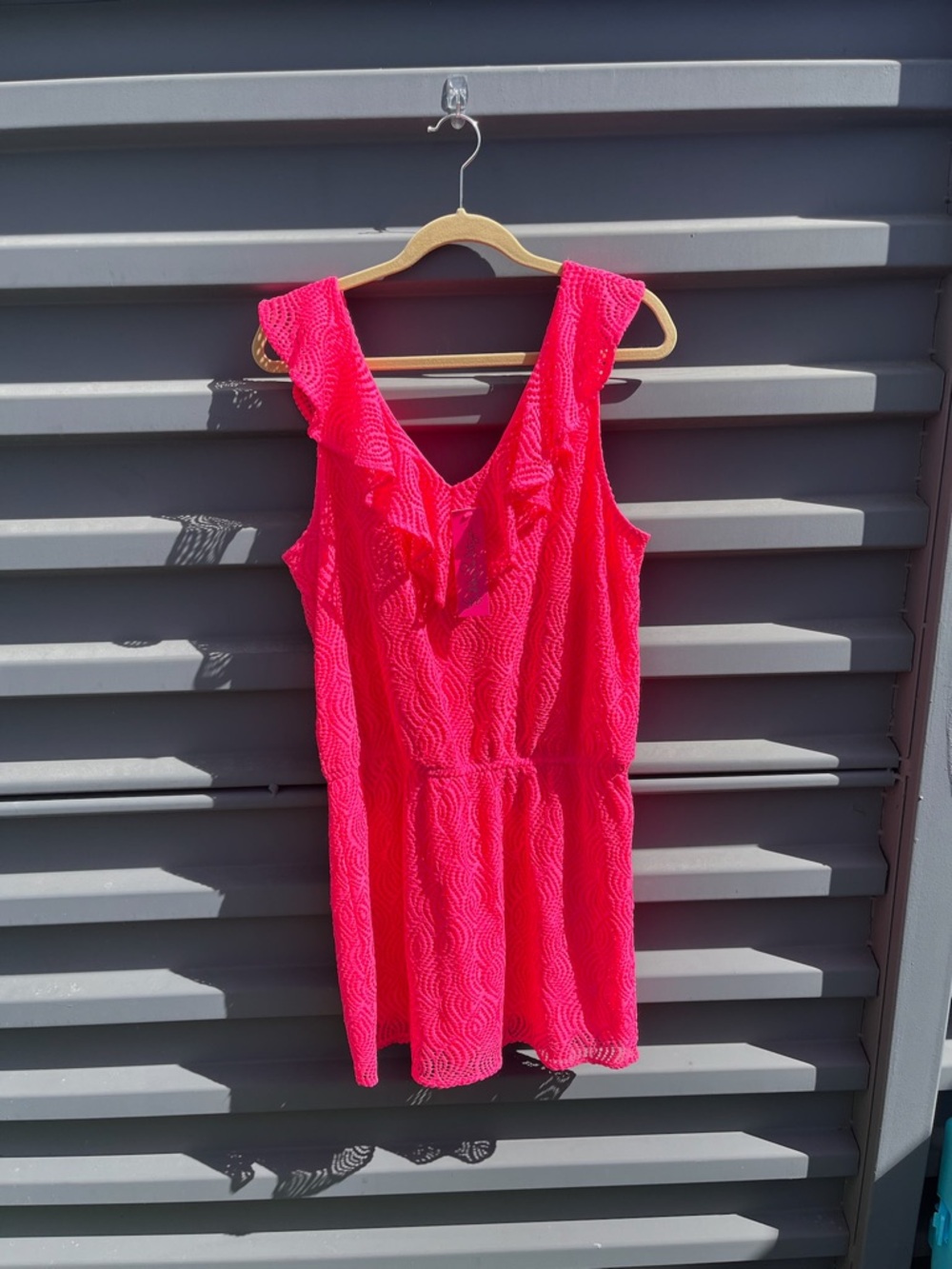 Lilly Pulitzer Hot Pink Crochet Skort with Tags